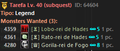 Tarefa do Passe VIP no nível 40